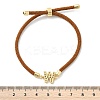 Adjustable Nylon Cord Bracelets BJEW-C096-01G-23-5