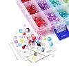 DIY Sparkling Beads Earring Bracelet Making Kit DIY-YW0005-94-3