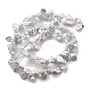 Natural Baroque Keshi Pearl Beads Strands PEAR-P064-06D-04A-3