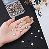 100Pcs Iron Semi-Tublar Rivet Studs DIY-CY0002-98P-3