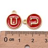 Golden Plated Alloy Enamel Charms LS-ENAM-S118-03U-3