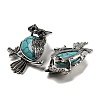 Synthetic Turquoise Dyed Pendants G-H308-01AS-05-2