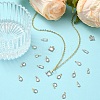 20Pcs Brass Cubic Zirconia Charms ZIRC-YW0001-12-5