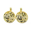 Real 18K Gold Plated Brass Pendants KK-L209-022G-1