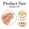 Real 14K Gold Plated Brass Connector Charms KK-TAC0017-04G-01-2
