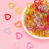 300Pcs Transparent Acrylic Bead Frames TACR-SP0001-31-7