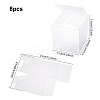 Frosted PVC Rectangle Favor Box Candy Treat Gift Box CON-BC0006-38-2