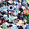 Mixed Style Glass Pendants/Cabochons/Beads FIND-Q083-03-2