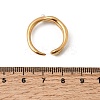 304 Stainless Steel Cuff Open Rings RJEW-B165-01G-2