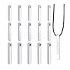 15Pcs 3 Styles 304 Stainless Steel Polished Pendant FIND-PH0020-86-7