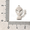 201 Stainless Steel Pendants STAS-R136-04P-3