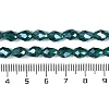 Transparent Electroplate Glass Beads Strands LS-EGLA-N013-T4mm-B24-4