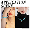 2 Strands Natural Green Turquoise Beads Strands G-PH0019-34-3