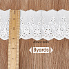 8 Yards Cotton Embroidery Flower Lace Ribbon OCOR-DR0001-04-2