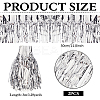 Plastic Foil Fringe Curtains DIY-WH0028-106B-2