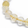 Natural Citrine Beads Strands G-G927-10B-3