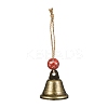 Christmas Iron Bell Hanging Ornaments HJEW-JM02443-1