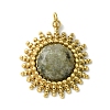 Faceted Natural Labradorite Pendants FIND-Z028-38C-1