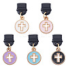 15Pcs 5 Colors Alloy Enamel Mobile Plugs HJEW-TA00373-2