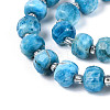 Natural Apatite Beads Strands G-T144-A01-08-4