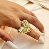 304 Stainless Steel Finger Rings for Women RJEW-B116-03G-1