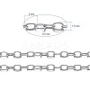 Brass Cable Chains CHC-034Y-P-NF-6