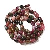 Natural Multicolor Tourmaline Beads Strands G-L608-A01-01-3