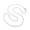 Non-Tarnish 304 Stainless Steel Figaro Chain Necklaces NJEW-E143-09P-1