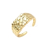 Brass Cuff Rings for Women RJEW-Z111-02G-4
