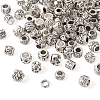 100Pcs 10 Style Tibetan Style Alloy European Beads TIBEB-MP0001-01-2