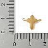 304 Stainless Steel Rhinestone Links Connector Charms STAS-K306-19G-02-3