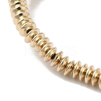 Electroplated Synthetic Non-magnetic Hematite Beads Strands G-I364-F01-LG-1