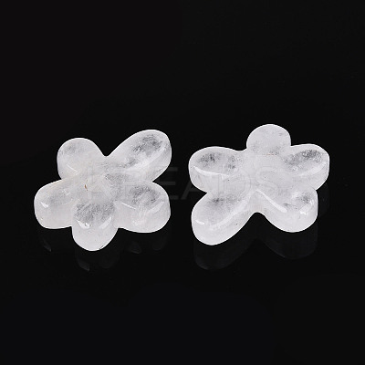 Natural Quartz Crystal Pendants G-T142-44B-1