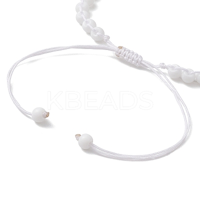 Handmade Lampwork Evil Eye & Glass Seed Beads Braided Bead Bracelets BJEW-MZ00090-1