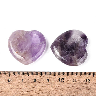 Natural Amethyst Worry Stones G-A213-09D-1