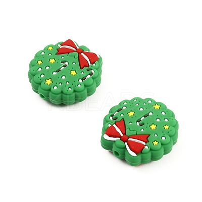 Food Grade Eco-Friendly Silicone Focal Beads SIL-WH0012-015B-1