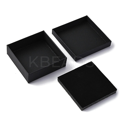 Hot Stamping Cardboard Jewelry Packaging Boxes CON-B007-01C-1