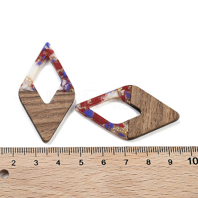Walnut Wood Pendants FIND-Z050-02C-1