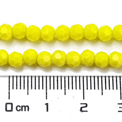 Opaque Glass Beads Stands EGLA-A035-P4mm-D04-1