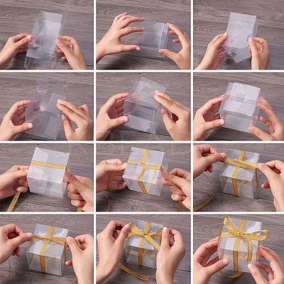 Foldable Transparent PET Box CON-SZ0001-09-1