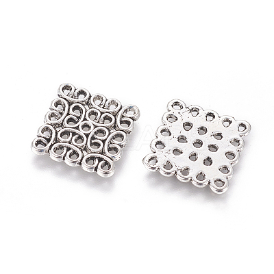 Tibetan Style Filigree Links LS-TIBEP-EA166YKG-AS-LF-1