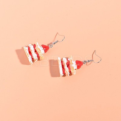Birthday Resin Dangle Earrings WG88414-01-1