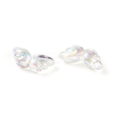 Transparent UV Plating Acrylic Beads PACR-D288-15A-1