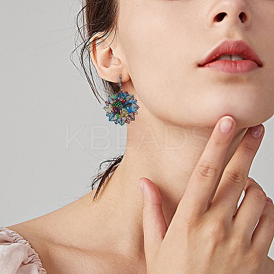 DIY Drop Leverback Earring Making Kit DIY-SZ0008-70-1