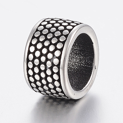 304 Stainless Steel Beads STAS-H440-16AS-1