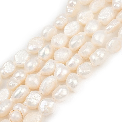 Natural Cultured Freshwater Pearl Beads Strands PEAR-P064-20I-02A-02-1