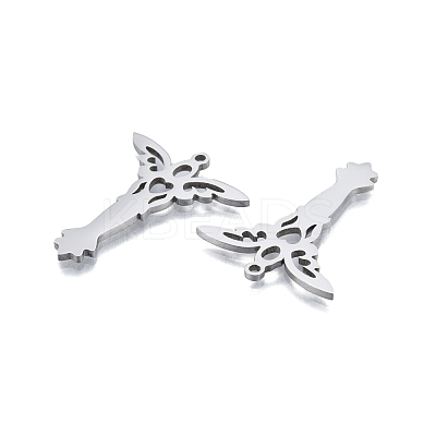 Non-Tarnish 201 Stainless Steel Pendant STAS-B027-28P-1