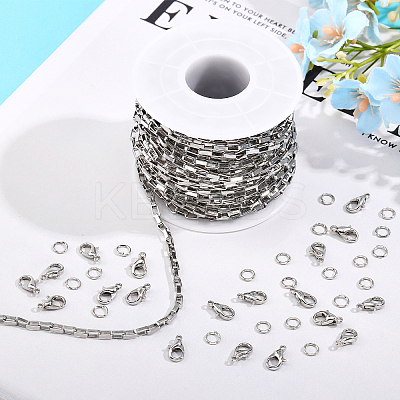 DIY Chain Bracelet Necklace Making Kit DIY-CA0005-14-1