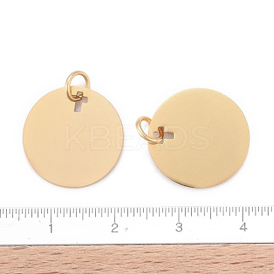 Ion Plating(IP) 304 Stainless Steel Pendants STAS-I311-21G-1