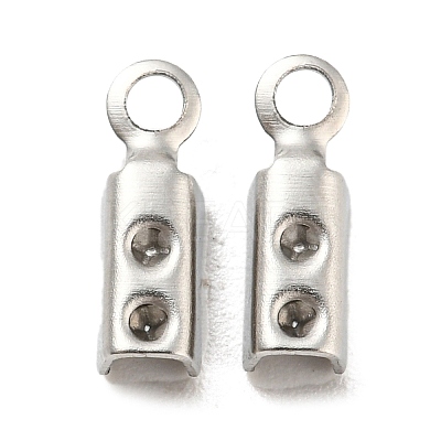Tarnish Resistant 304 Stainless Steel Folding Crimp Ends STAS-H376-114-1